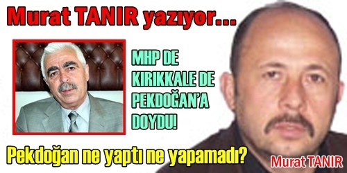 Pekdoğan ne yaptı ne yapamadı?