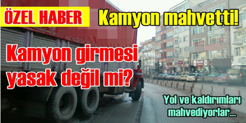 Kaldırımlar Bozuldu!