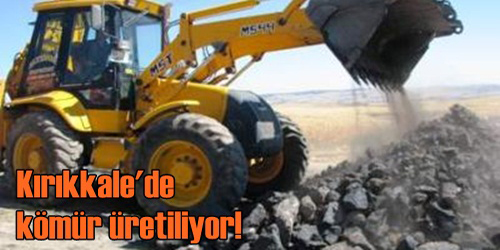 Kömür Üretiyor