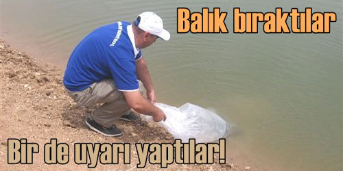 Göletlere 30 Bin Balık Bırakıldı