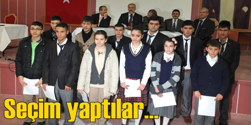 Öğrenciler temsilcilerini seçti